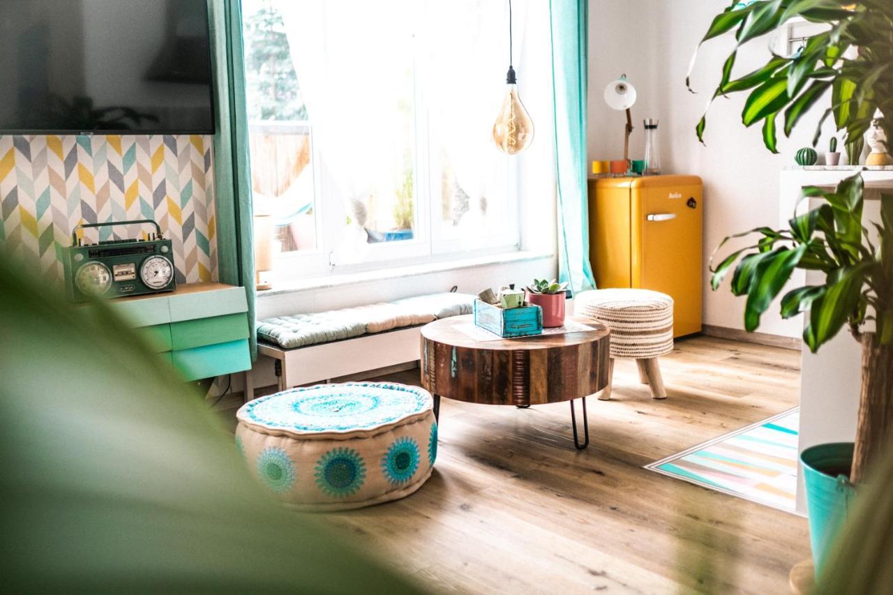 The Kalifornia I Stilvoll Mit Urlaubsfeeling I Dachterrasse I Klima Apartman Karlsruhe Kültér fotó