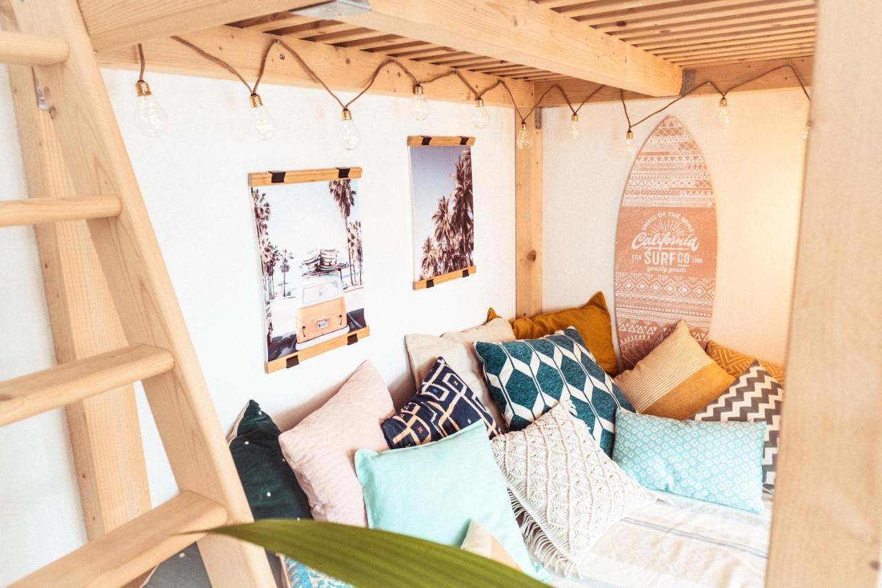 The Kalifornia I Stilvoll Mit Urlaubsfeeling I Dachterrasse I Klima Apartman Karlsruhe Kültér fotó
